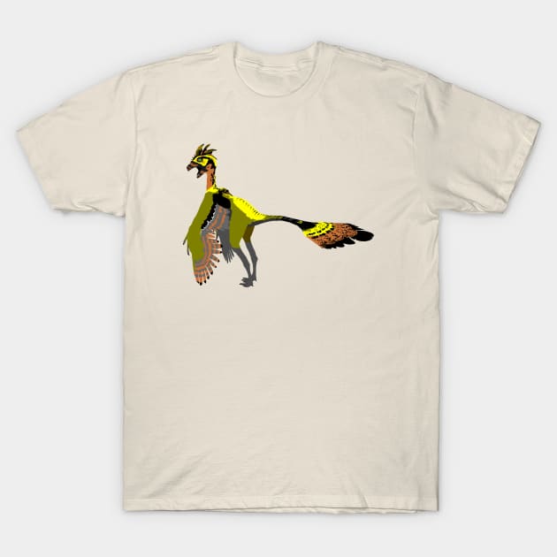Caudipteryx T-Shirt by stargatedalek